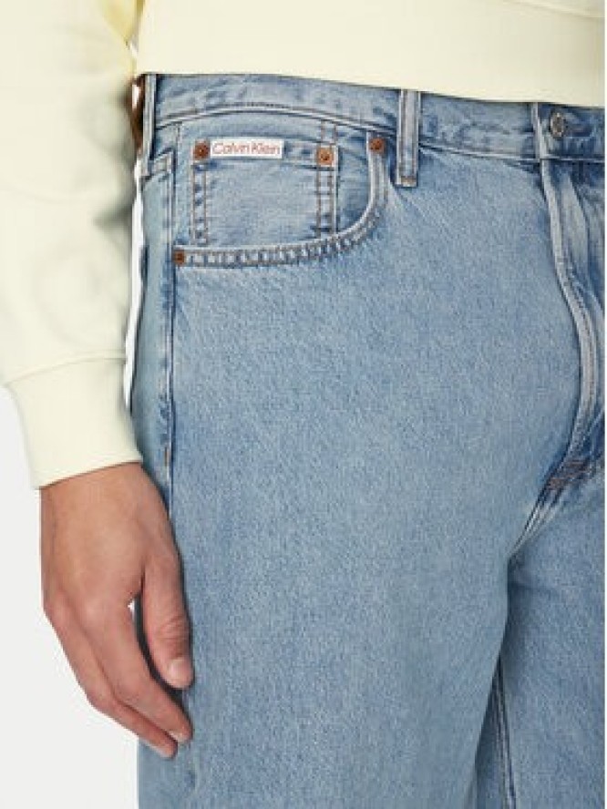 Calvin Klein Jeans Jeansy LV04RF953G Niebieski jasny Baggy Fit