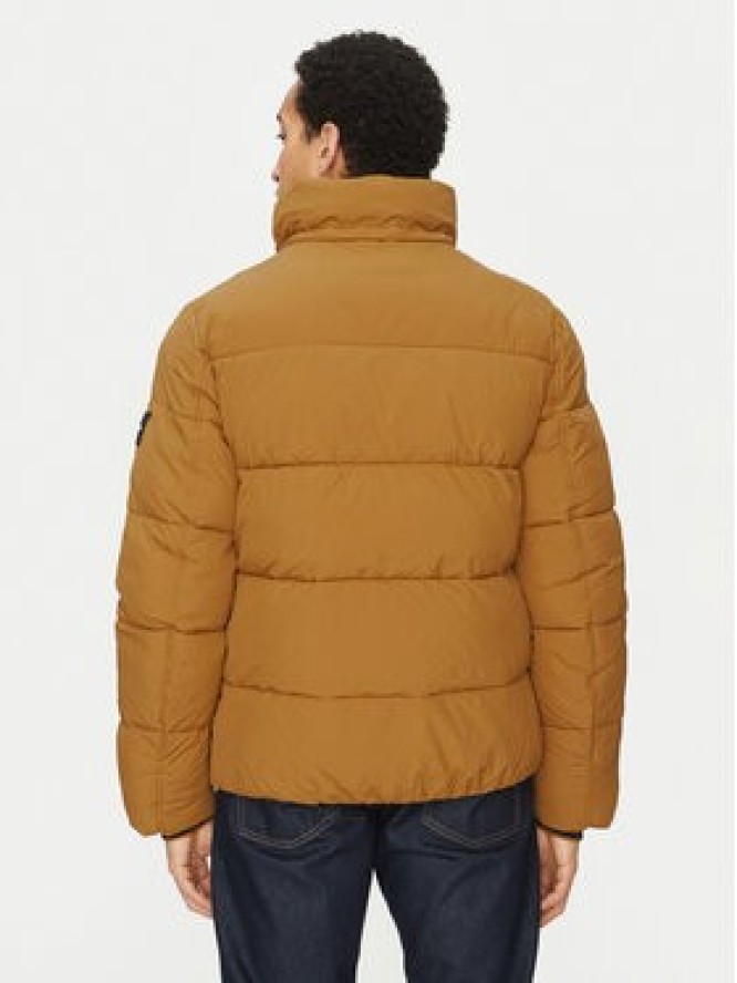 Calvin Klein Kurtka zimowa Crinkle K10K110336 Brązowy Regular Fit