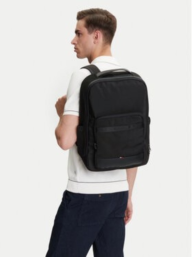 Tommy Hilfiger Plecak Th Nylon Travel Backpack AM0AM13469 Czarny
