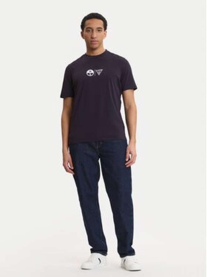 Guess T-Shirt GUESS x NORTH SAILS M6GI40 K3322 Granatowy Regular Fit