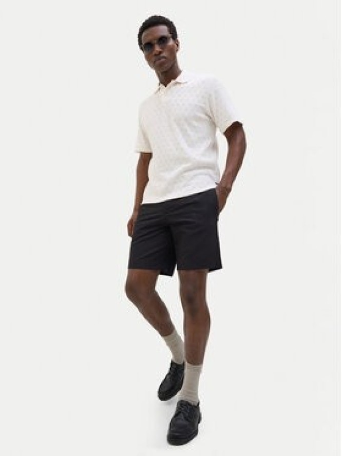 Jack & Jones Szorty materiałowe Stace 12271357 Czarny Relaxed Fit
