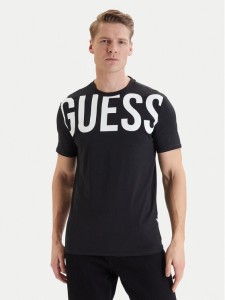 Guess T-Shirt F6GI01 J1314 Czarny Slim Fit