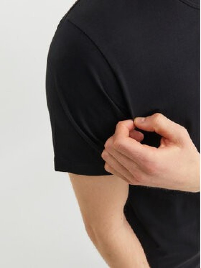 Jack & Jones T-Shirt Basic 12058529 Czarny Stretch Fit