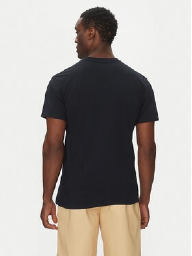 Quiksilver T-Shirt EQYZT08035 Czarny Regular Fit