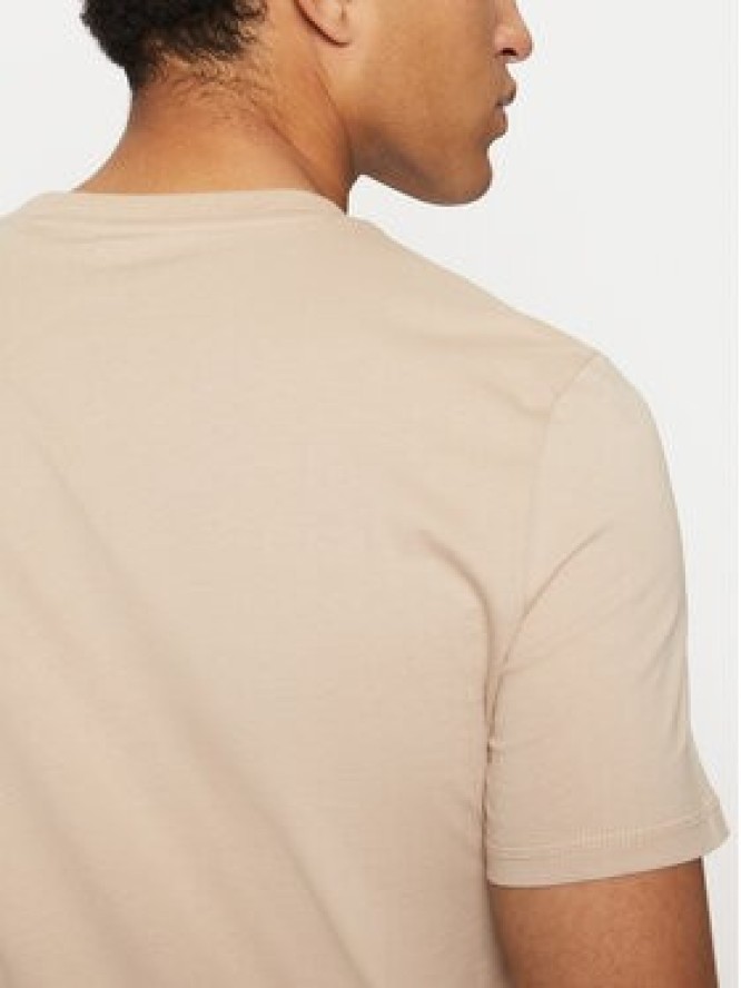 Guess T-Shirt M2YI72 I3Z14 Beżowy Regular Fit