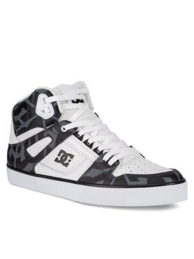 DC Shoes Sneakersy PURE HIGH-TOP WC ADYS400043-XKWS Biały