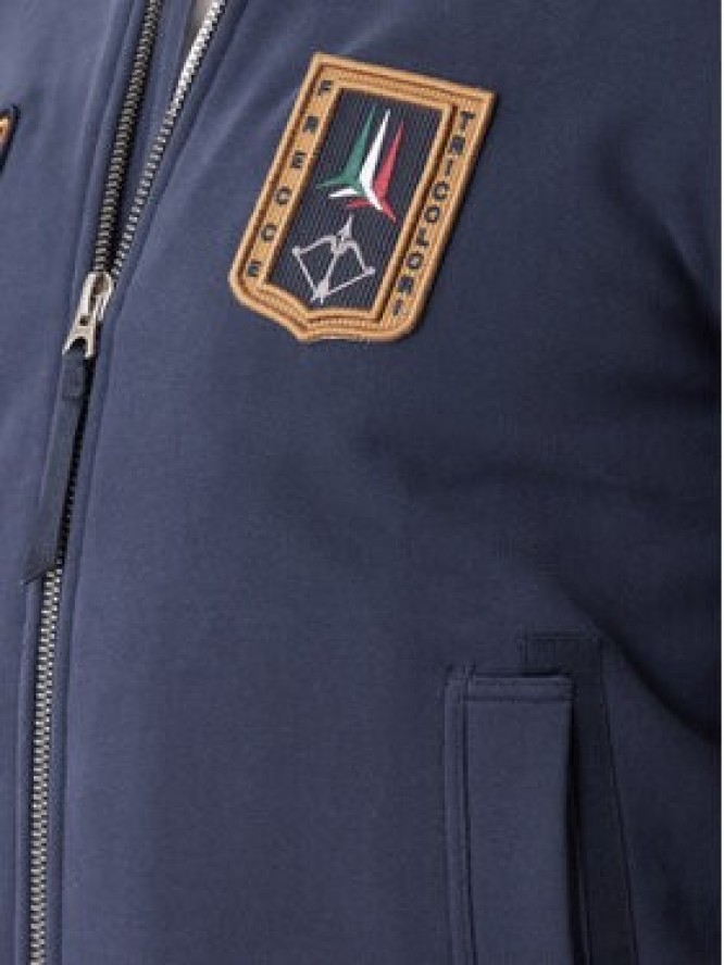 Aeronautica Militare Bluza 252FE2071UF00669 Granatowy Regular Fit