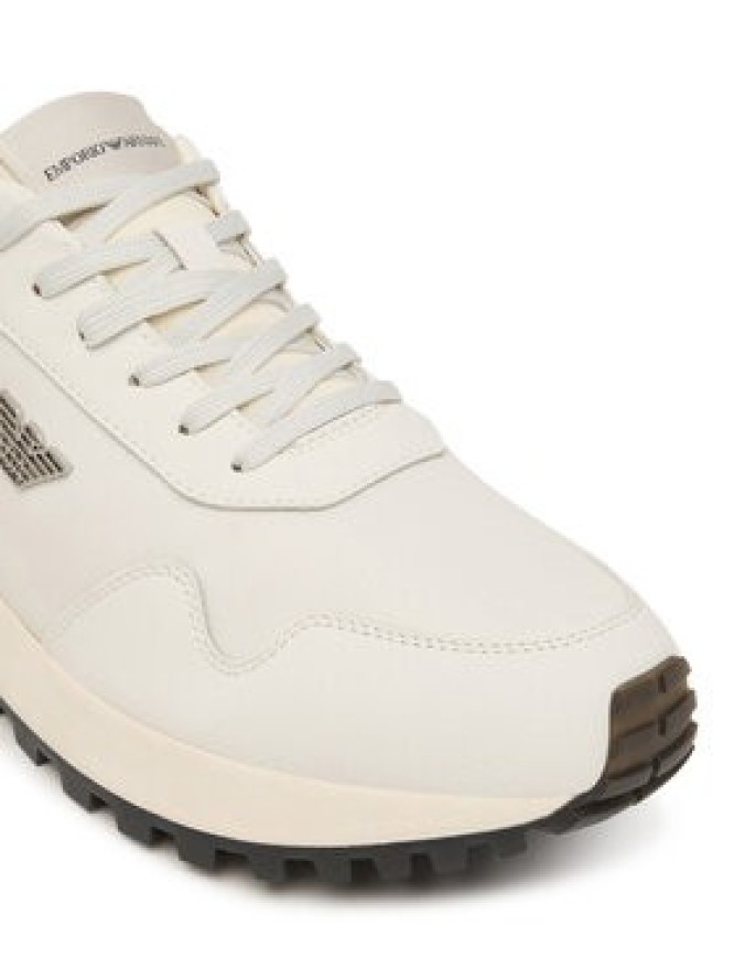 Emporio Armani Sneakersy EM003738 AF19532 M0107 Biały