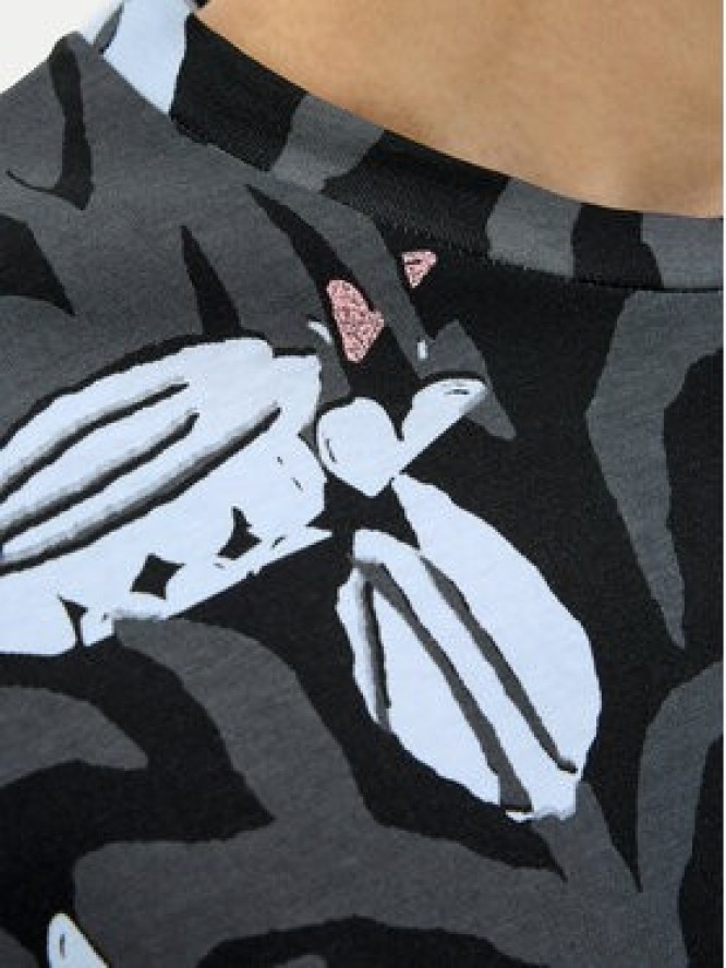 Jack & Jones T-Shirt Almeria 12276912 Czarny Regular Fit