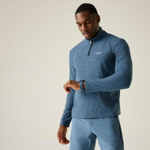 Męska Thompson Marl Half Zip Fleece