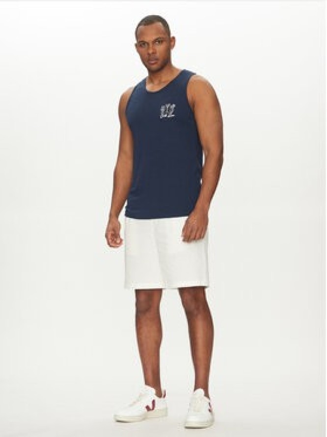 Blend Szorty materiałowe 20718409 Biały Regular Fit