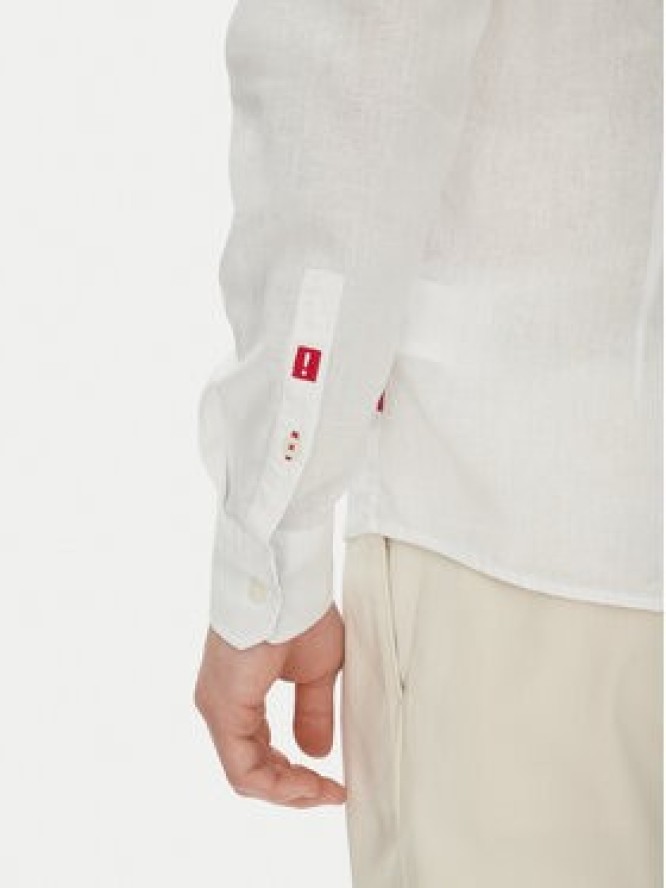 JOOP! Jeans Koszula 15 JJSH-92Hanson2K-W 30045977 Biały Regular Fit