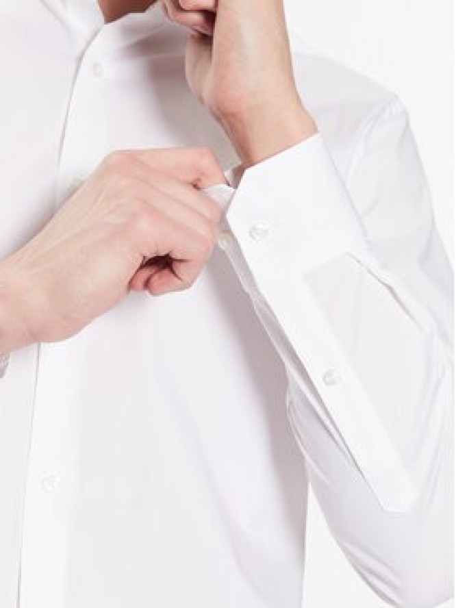 Boss Koszula 50473265 Biały Regular Fit