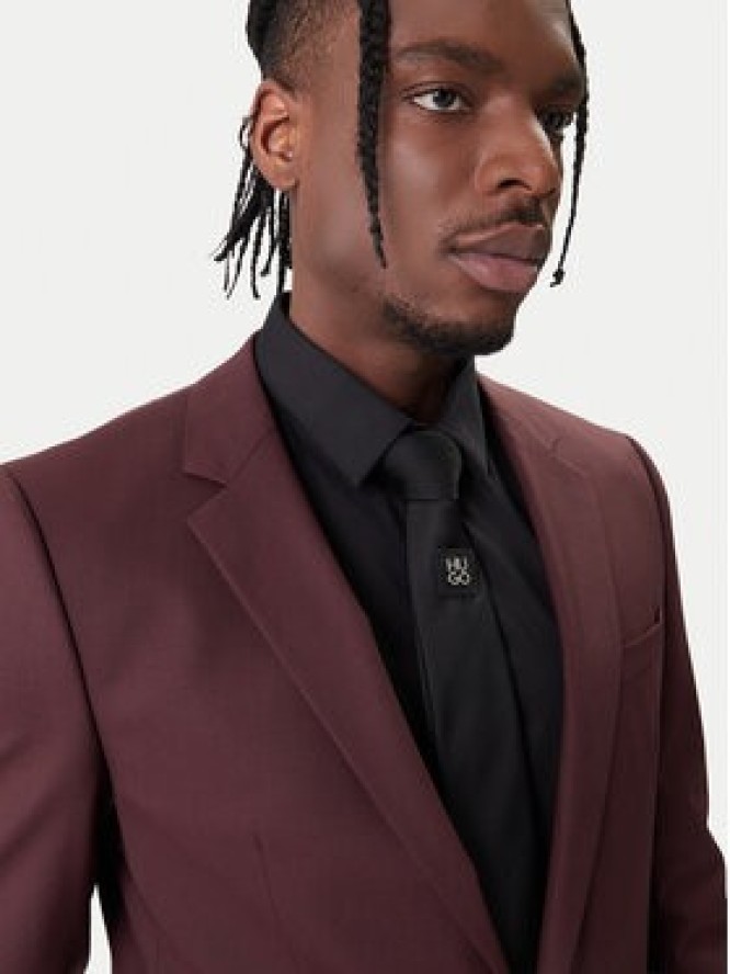 HUGO Garnitur Henry/Getlin 232X 50547345 Brązowy Slim Fit