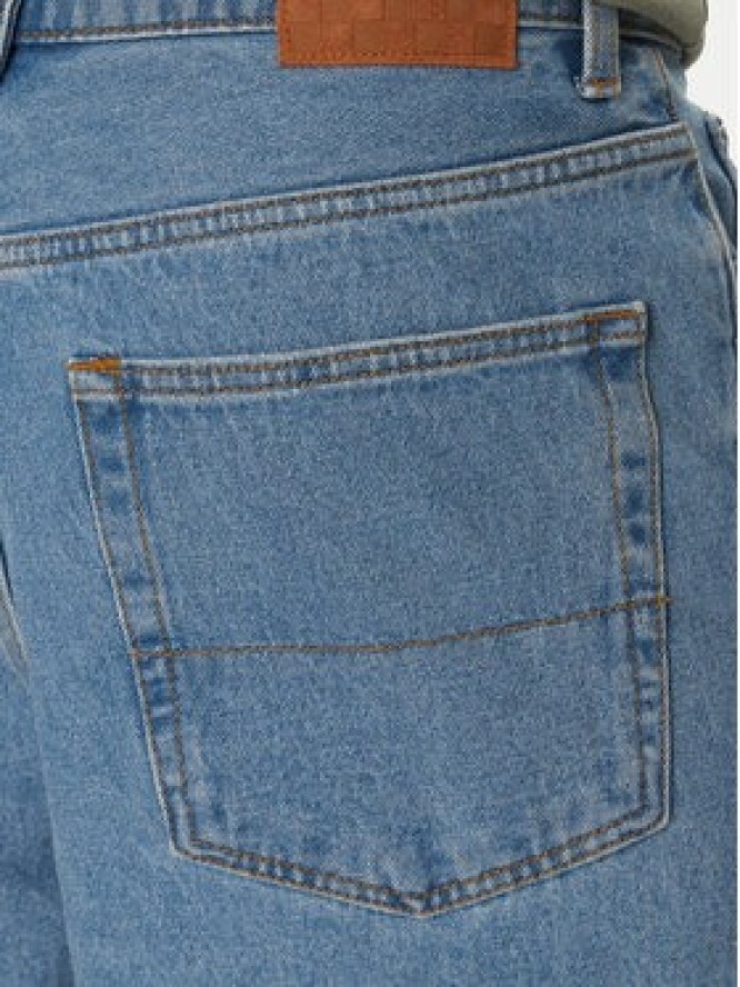 Vans Szorty jeansowe Check-5 VN000C9V Niebieski Baggy Fit