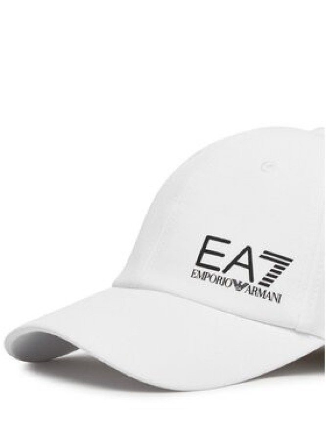 EA7 Emporio Armani Czapka z daszkiem 7X000106 AF13554 M0003 Biały