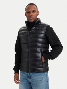 Save The Duck Bezrękawnik D82421M-LOVE21 Czarny Regular Fit