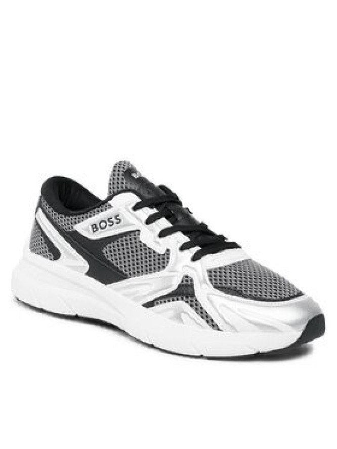 Boss Sneakersy Owen 50504289 10254489 01 Srebrny