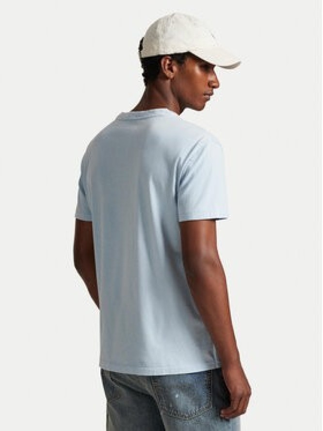 Polo Ralph Lauren T-Shirt 710P07347001 Błękitny Regular Fit