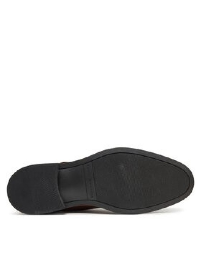 Tommy Hilfiger Półbuty Core Hilfiger Leather Shoe FM0FM05375 Brązowy