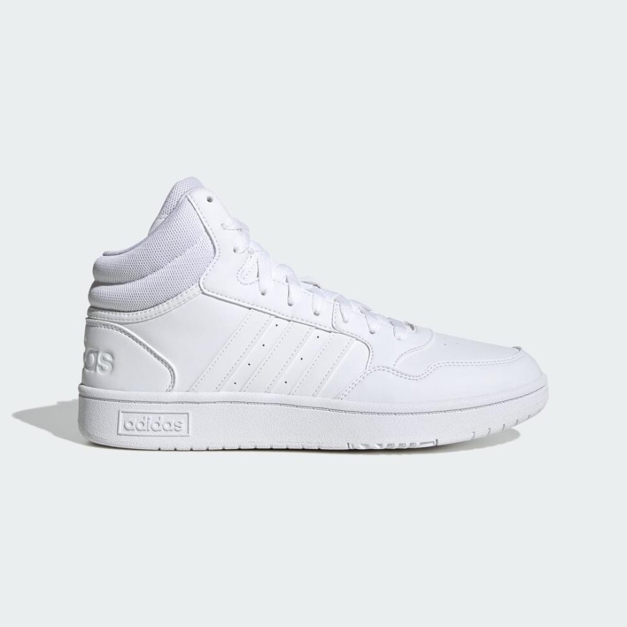 Buty do koszykówki dla dorosłych Adidas Hoops 3.0 Mid Lifestyle Basketball