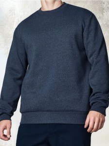 Bluza z długim rękawem - granatowy