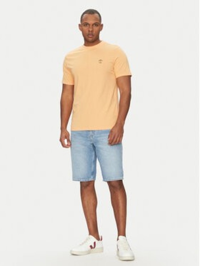 Blend T-Shirt 20718304 Pomarańczowy Regular Fit