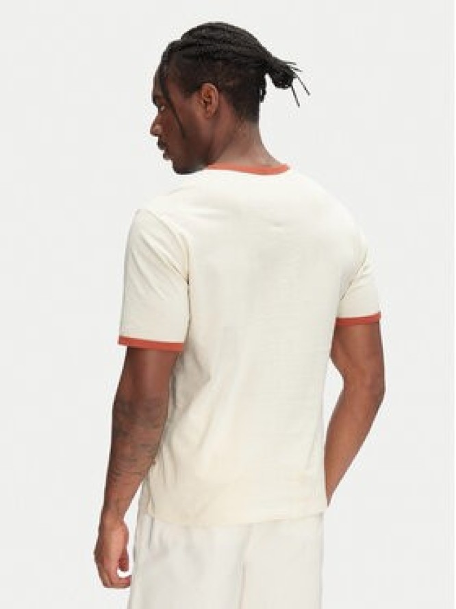 Jack & Jones T-Shirt Ringer 12277262 Écru Regular Fit