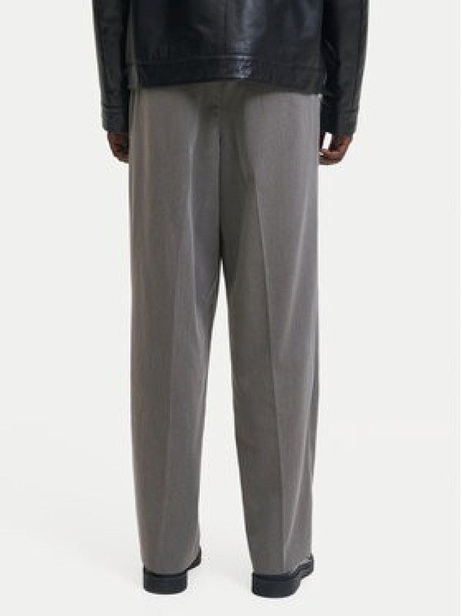 Jack & Jones Chinosy Bill 12293368 Szary Wide Leg