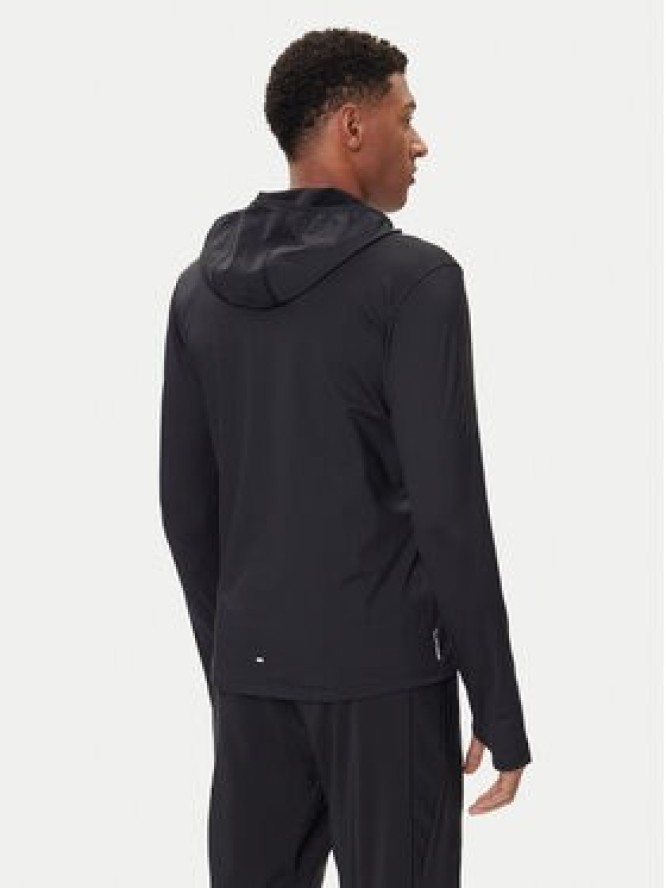 adidas Bluza techniczna Own The Run Winterized JN6378 Czarny Slim Fit