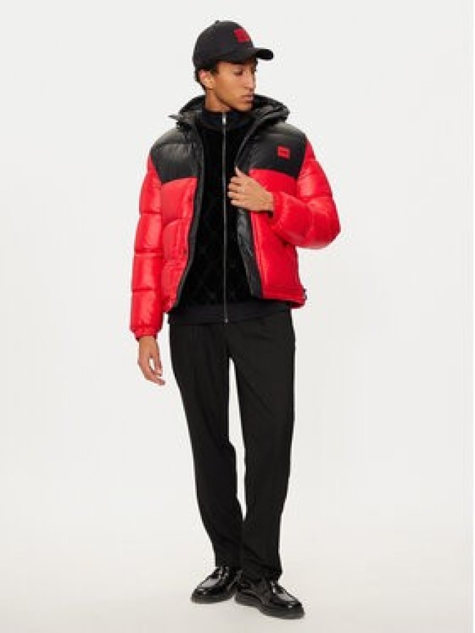 HUGO Kurtka zimowa Baro2441 50525210 Czerwony Slim Fit
