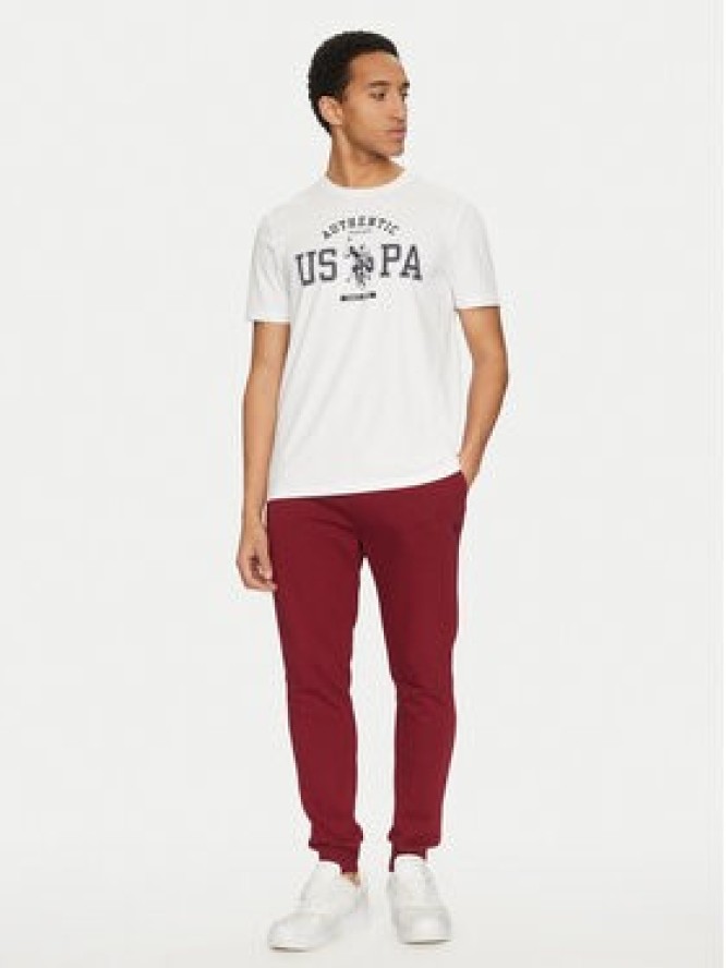 U.S. Polo Assn. T-Shirt MUP4083 Biały Regular Fit