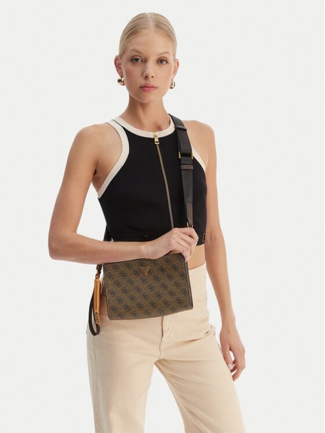Guess Saszetka HMMILO P6157 Brązowy