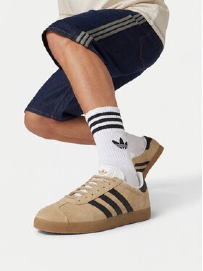 adidas Sneakersy Gazelle IH9635 Beżowy