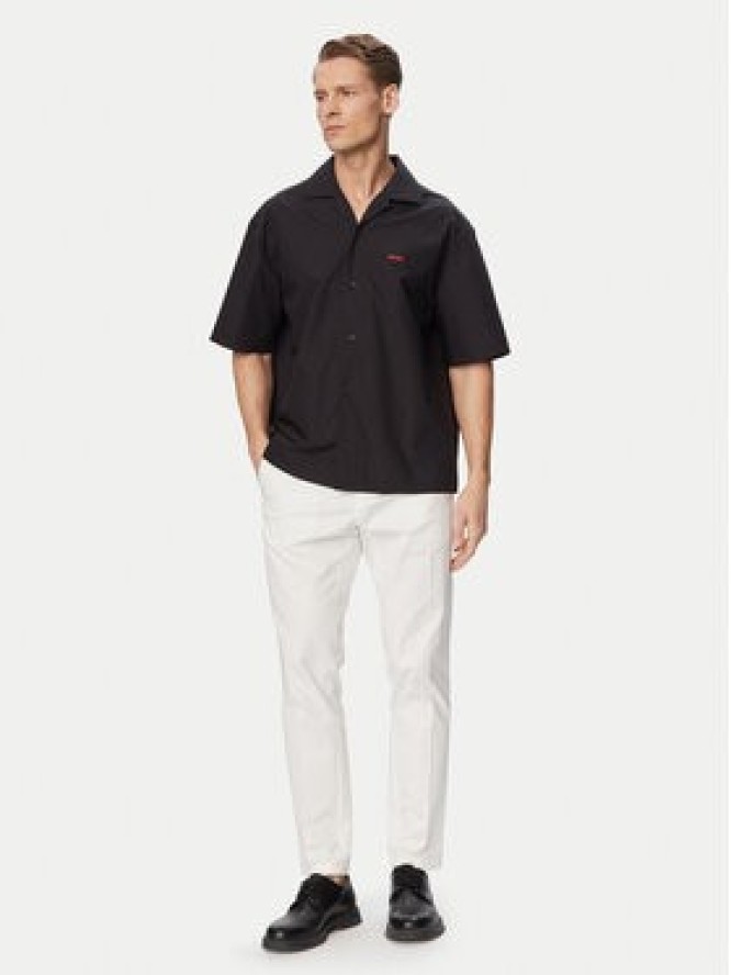 HUGO Koszula Espino 50560580 Czarny Oversize