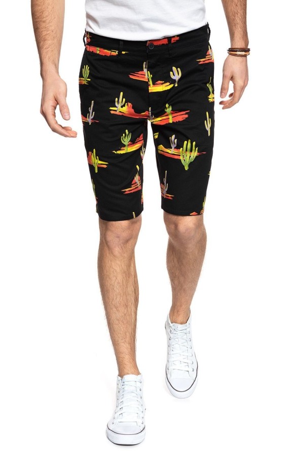 SPODENKI WRANGLER CHINO SHORT FADED BLACK W14AMZ33Z 112126574