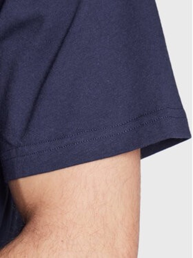 New Balance T-Shirt Classic Core Logo MT03905 Granatowy Athletic Fit