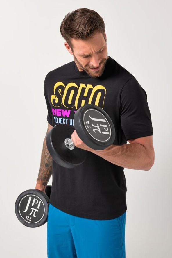 Męska T-shirt FLEXNAMIC® fitness rękaw 1/2 do rozm. 7XL