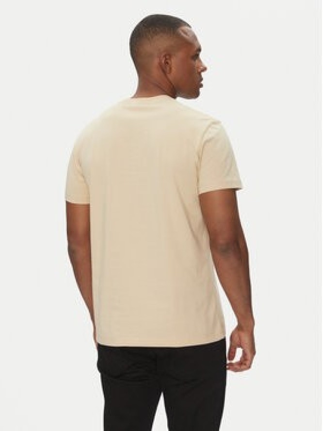 Versace Jeans Couture T-Shirt 78GAHC05 Beżowy Regular Fit