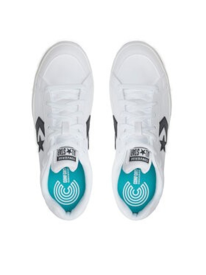 Converse Sneakersy Pro Blaze V2 Synthetic Leather A07517C Biały