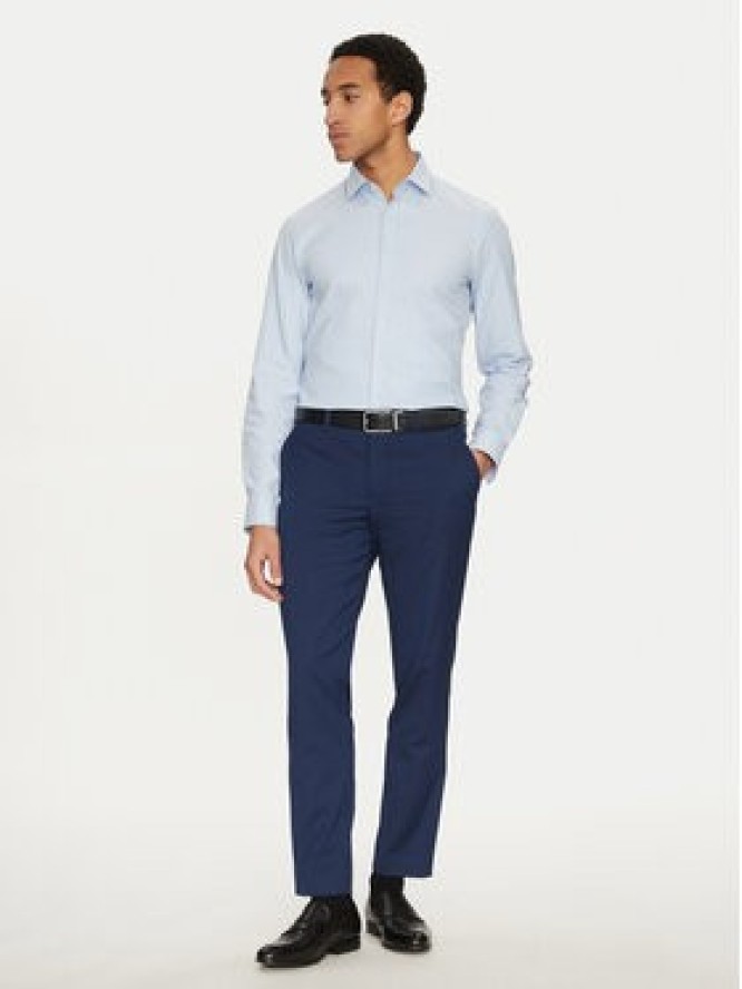 Calvin Klein Koszula K10K114307 Błękitny Slim Fit