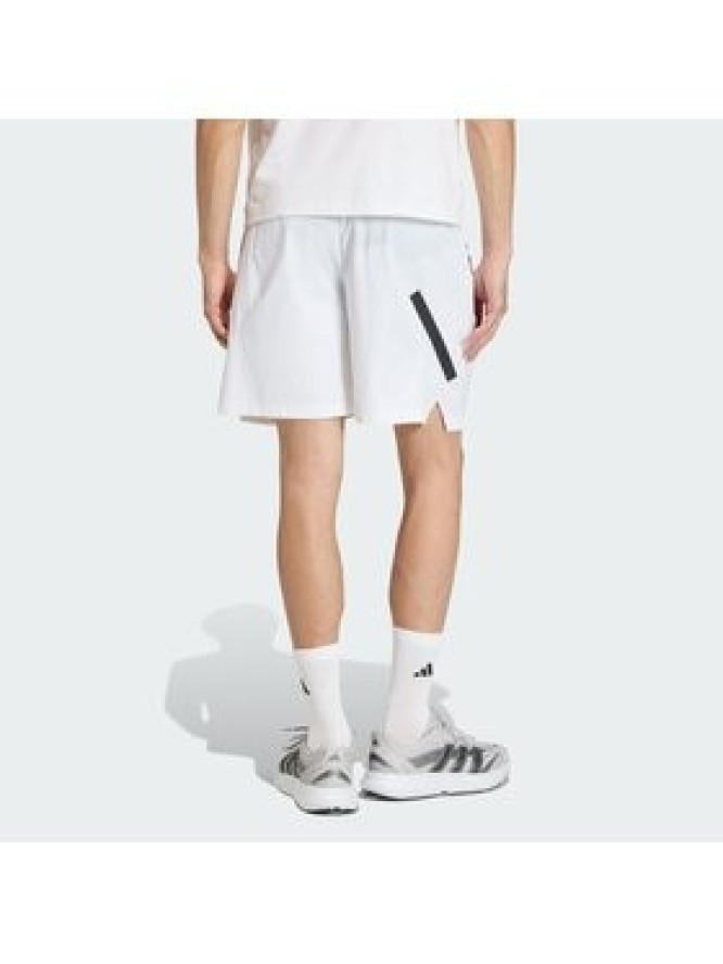adidas Szorty sportowe Z.N.E. KD8489 Biały Regular Fit