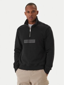 Napapijri Bluza B-Box NP0A4H96 Czarny Relaxed Fit