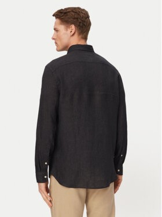 Tommy Hilfiger Koszula MW0MW41530 Czarny Regular Fit