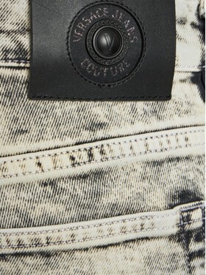 Versace Jeans Couture Jeansy 76GAB5K0 Biały Skinny Fit