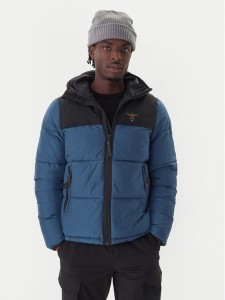 Aeronautica Militare Kurtka zimowa 252AB3025UCT04214 Niebieski Regular Fit