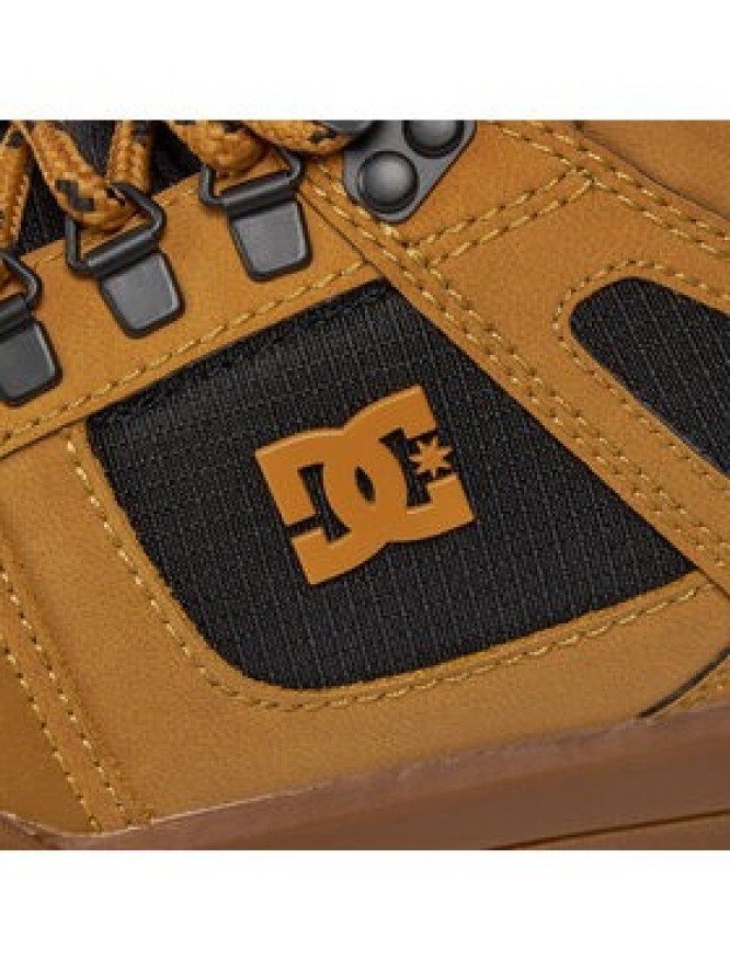 DC Shoes Sneakersy Pure Ht Wr ADYB100018 Brązowy