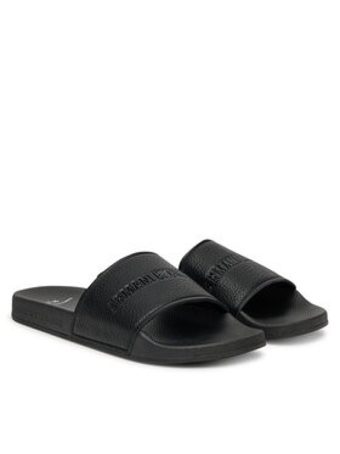 Armani Exchange Klapki XUP017 XV795 00002 Czarny