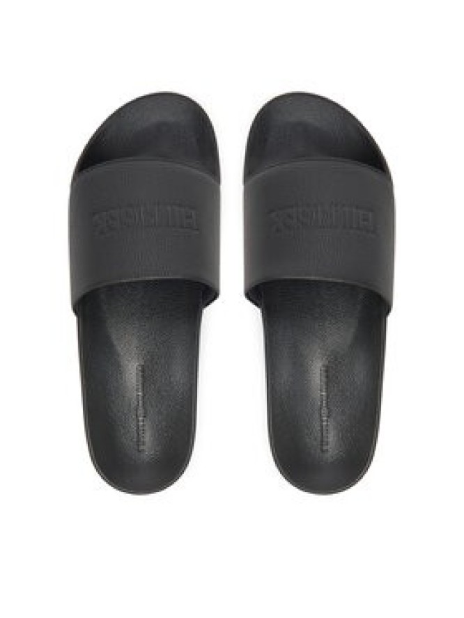 Tommy Hilfiger Klapki Hilfiger Print Tumble Pool Slide FM0FM05505 Czarny