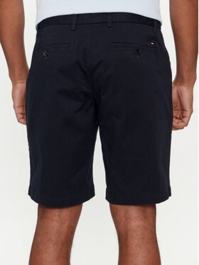 Tommy Hilfiger Szorty materiałowe Harlem MW0MW23568 Granatowy Regular Fit
